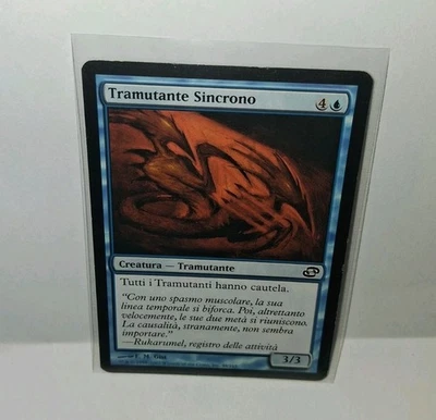 ITALIAN - Synchronous Silver (Tramutante Sincrono) 2007 MTG Planar Chaos #48/165 - Image 1 of 4