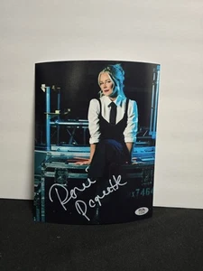 PAQUETTA "SEXY BELLY" WWE WWF NXT AEW RENEE FIRMATA 8x10 JSA AUTO - Foto 1 di 3