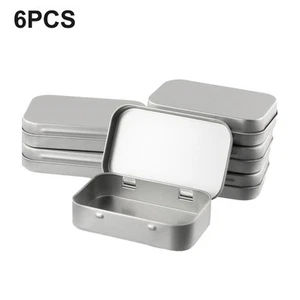 Metall Box Aufbewahrungs Box Für Kosmetik Klappdeckel Klein Minikerzen - Bild 1 von 24