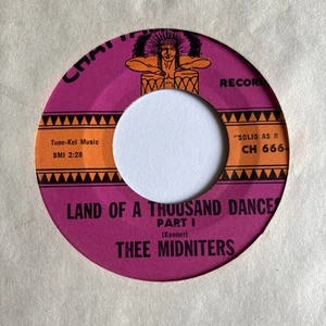 THEE MIDNIGHTERS Land Of A Thousand Dances 45 CHATTAHOOCHEE VG+ - Picture 1 of 2