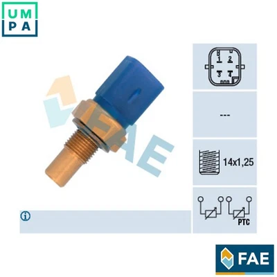 SENSOR COOLANT TEMPERATURE 33791 FOR PEUGEOT PARTNER/FURGON/Box/Body/MPV/Van - Image 1 of 4