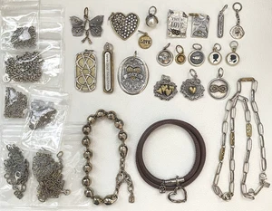 De colección Depilación Poética Plata Esterlina/Latón Cadenas Dijes Corazón Amor Elección 2Nuevos - Imagen 1 de 24