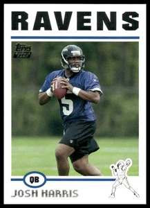 2004 Topps Chrome #171 Josh Harris RC Baltimore Ravens NM+ - Picture 1 of 2