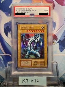 PSA9 Yu-Gi-Oh! Blue-Eyes White Dragon Ultra Rare EX First Edition 1999 from JP - Picture 1 of 2