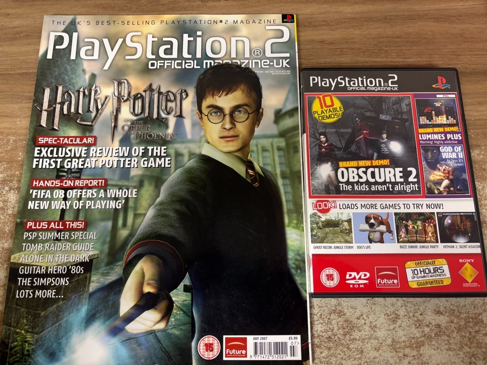Playstation Official Magazine UK - July 2007 Issue 87 - Includes Demo Disc - Image 1 of 1