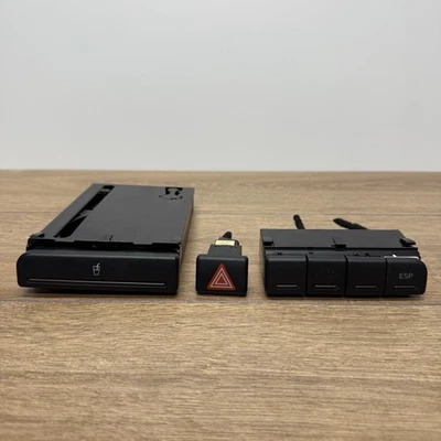 Audi A4 B7 Cup Holder 8H2862534 With Hazard And Esp Switch Panel — 第 1/4 张图片