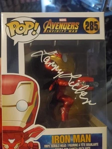 Avengers: Infinity War Iron Man Funko Pop #285 Signed Autograph by Larry Lieber - Picture 1 of 7