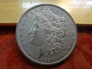 Dólar de plata Morgan de los Estados Unidos 1890 lote de $1 10-2 - sin precio base - Imagen 1 de 3