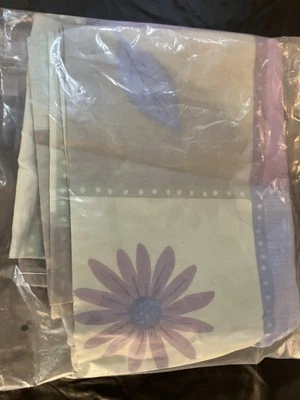 Cortina de Ducha Ropa de Ducha 72x72 Púrpura Patrón Floral Foto 1 de 3