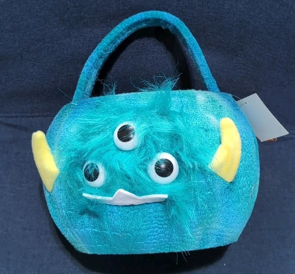 Hyde & Eek Candy Bag Plush Trick or Treat Bucket Monster Pail for Kids Halloween - Image 1 of 1