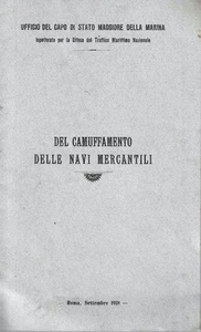 Del camuffamento delle navi mercantili - Picture 1 of 1