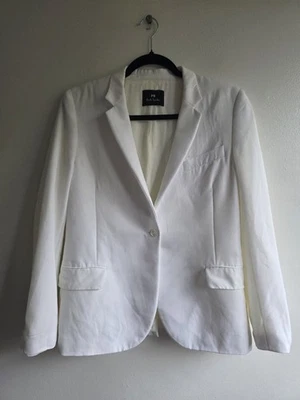 Blazer para mujer Paul Smith blanco/crema talla 42 (reino Unido pequeño/Reino Unido 10) Foto 1 de 4