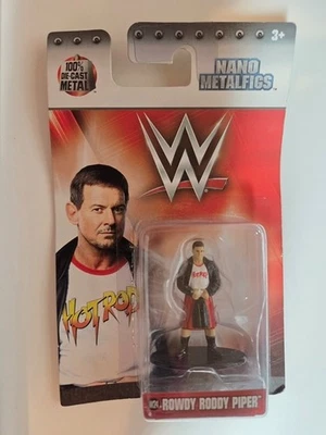 Nano Metalfigs Rowdy Roddy Piper 2017. Jada Toys Die-Cast 2" Foto 1 de 3