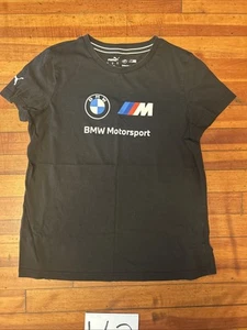 Puma x BMW T-Shirt Damen Large schwarz Motorsport Grafik, Rundhals neu ohne Etikett - Bild 1 von 6