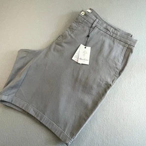 Robert Graham Mens Classic Fit Shorts Size 46 Gray Casual Summer - Picture 1 of 8
