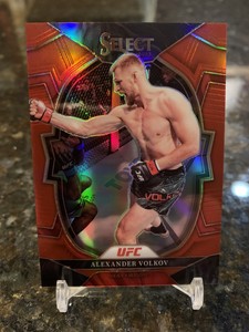 ALEXANDER VOLKOV 2023 UFC PANINI SELECT CONCOURSE RED PRIZM # /175 