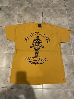 Camiseta De Colección Y2K Años 90 Golds Gimnasio Hollywood Talla Grande Hecha en EE. UU. Hulk Hogan Foto 1 de 4