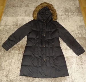 Daunenmantel SIXTH SENSE C&A Damen Mantel Jacke Mantel Kapuze Gr.M schwarz - Bild 1 von 6