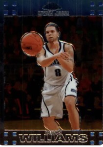 2007-08 Topps Chrome Utah Jazz Basketball Card #99 Deron Williams