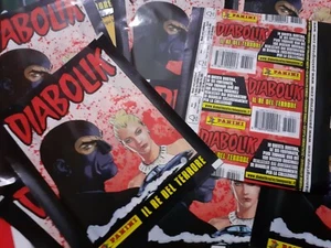 BUSTINA FIGURINE"DIABOLIK IL RE DEL TERRORE" PANINI con retro codice! - Picture 1 of 3