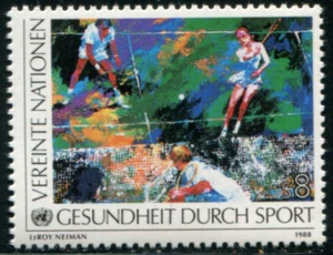 UN Vienna #Mi86 MNH 1988 Health throught sports [85] - Picture 1 of 1