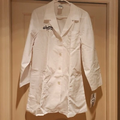 NWT Adult Size Medium Lab Coat Wegmans Pharmacy - Image 1 of 4