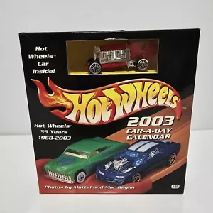 Hot Wheels 2004 Car-A-Day Calendar Scale 1:64 Car Mattel Die Cast Vehicle - Bild 1 von 3