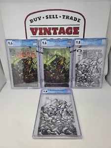 Walking Dead 15th Anniversary Edition #1 CGC 9.8 Finch Variant Cover A,B,C,D SET - Picture 1 of 5