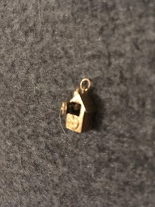 Vintage 9ct gold charm cuckoo clock - Picture 1 of 4