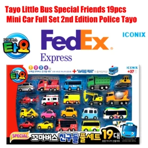 Tayo Little Bus Special Friends 19pcs Mini Car Full Set 2nd Edition Police Tayo - Picture 1 of 8
