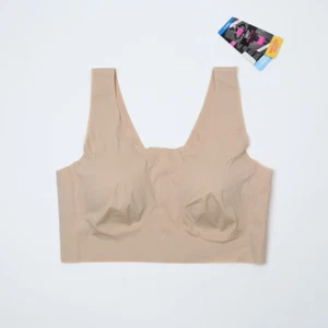 Bali Comfort Revolution EasyLite Seamless Wirefree Bra Beige Size XL (Pre-owned) - Picture 1 of 2