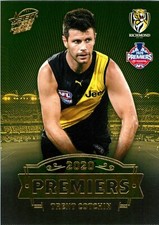 ✺New✺ 2020 RICHMOND TIGERS AFL Premiers Card TRENT COTCHIN - 8 of 25