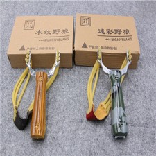 Catapulta in lega di alluminio con fionda e fionda per caccia al fionda