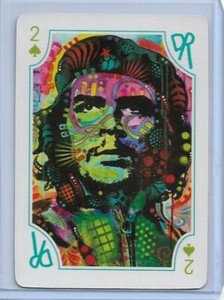 2012 AQUARIUS DEAN RUSSO 2 OF SPADES ~ CHE GUEVARA PLAYING CARD ~ REVOLUTIONARY