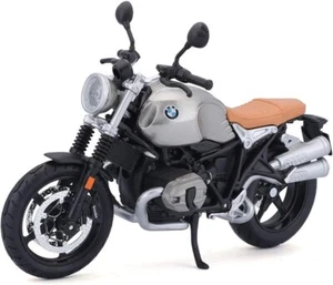 BMW R nineT Scrambler - plata / negro - Maisto 1:12 - Imagen 1 de 6