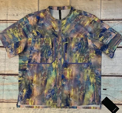 Nueva Camisa Lululemon Repelente al Agua Senderismo Manga Corta Colorida Para Hombre’s 2XL XXL Foto 1 de 4