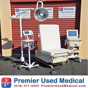 Ritter Midmark Power Exam Table 623 Midmark Mist Upholsty *Premier Used Medical* - Picture 1 of 24