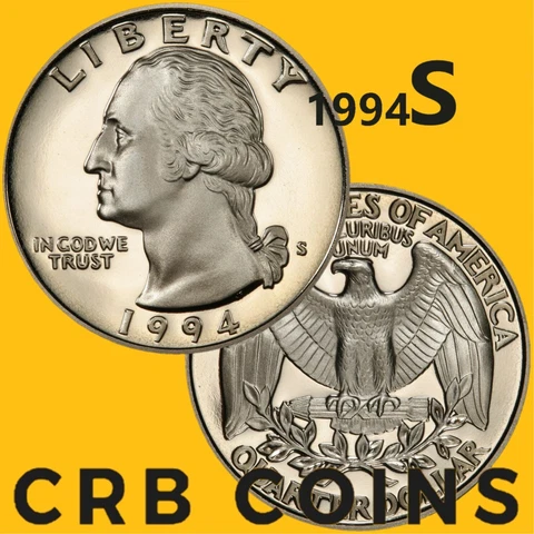 1994-S Proof Washington Quarter - (UNC) Clad KM#164a - WQ94SC Cover