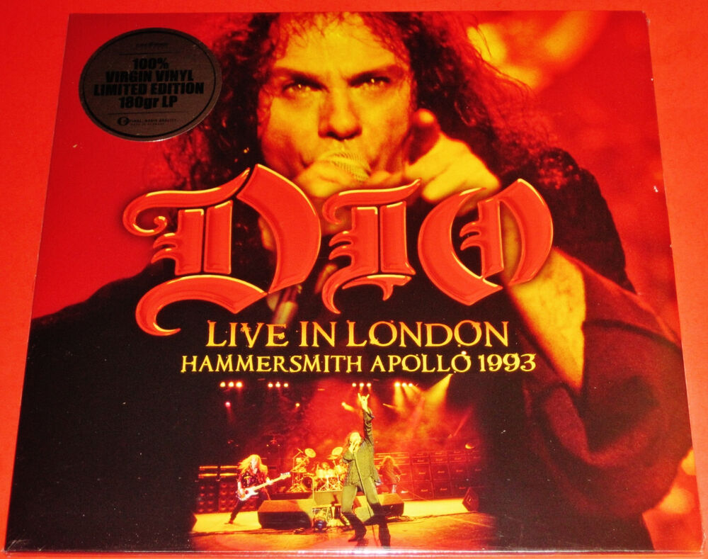Dio: Live In London - Hammersmith Apollo 1993 - Limited Edition 2 LP Vinyl NEW