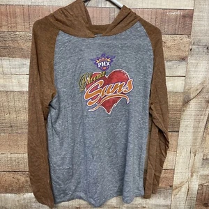 Damen NBA Phoenix Suns Hearts Langarmshirt mit Kapuze Größe XL - Bild 1 von 2