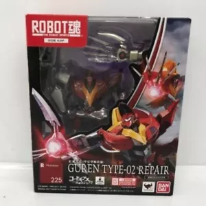BANDAI ROBOT SPIRITS SIDE KMF Code Geass GUREN TIPO-02 RIPARAZIONE Modellino Usato - Foto 1 di 5