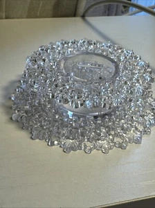 Double Layer Plastic Base Cake Top Clear stand DIY designed 3" x 1" Pack Of 6 - Picture 1 of 6