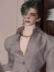 1/3 BJD Doll Resin Ball Jointed Body Eyes Face up Musle Uncle Man Male Gift Toy - Bild 1 von 11