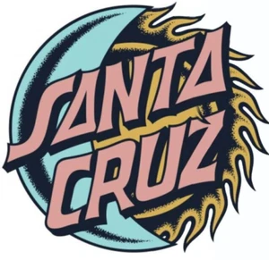 SANTA CRUZ - Eclipse Dot Sticker / Skateboard - 10cm - Picture 1 of 1