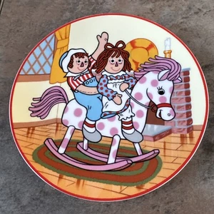 Raggedy Ann & Andy 1983 “rocking Rodeo” Horse Decorative Plate B63 - Picture 1 of 2