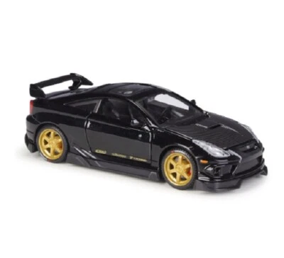 Maisto 1:24 Toyota Celica GT-S Diecast Model Car Black NEW IN BOX - Image 1 of 4