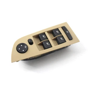 Driver Left Beige Window Mirror Switch Control Fit For BMW E90 91 318i 320i Auto - Picture 1 of 4