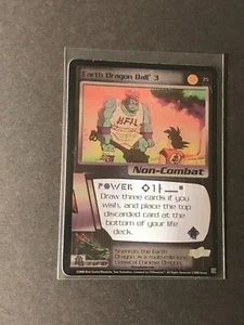 EARTH DRAGON BALL 3 #75 Limited Foil Saiyan Saga DBZ CCG - Picture 1 of 1
