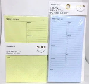Noted - Grocery Notepad & Daily Notepad (2-PACK) - Picture 1 of 1