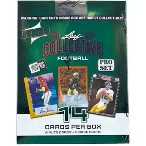 2024 Leaf Metal Collective Football Hobby Jumbo Edition Box - Image 1 of 1